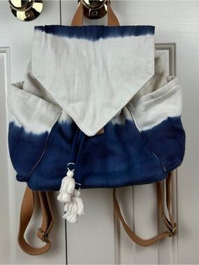 Mercado Global Canvas Backpack